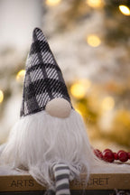 3-Piece Fabric Sitting Gnome Set