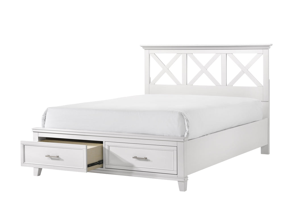 King X Storage Bed
