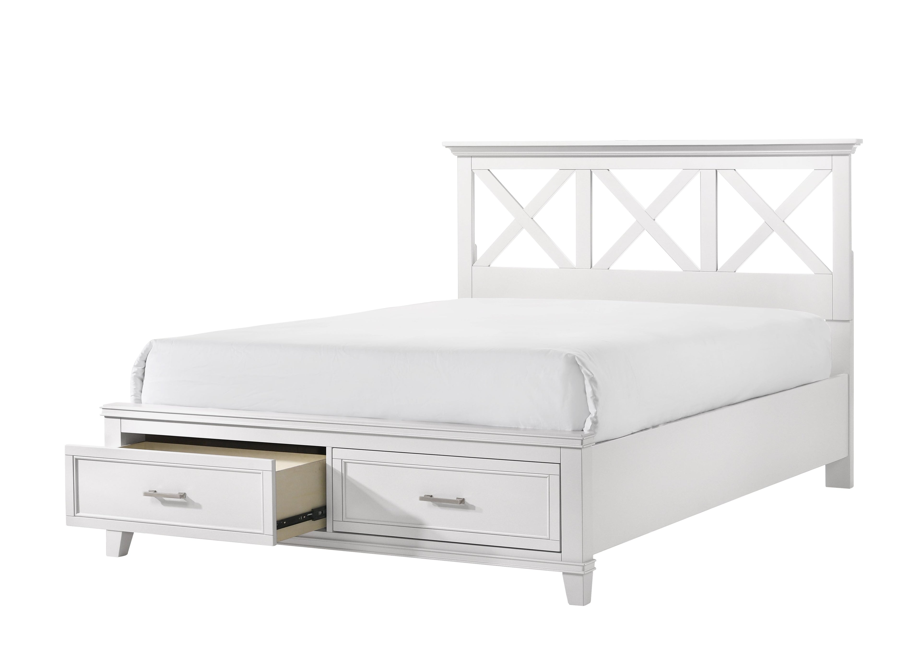 King X Storage Bed