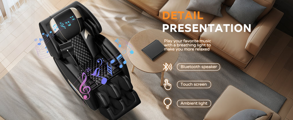 2024 Massage Chair Recliner With Zero Gravity