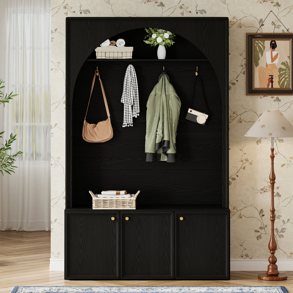 ON-TREND Farmhouse All-in-One Hall Tree