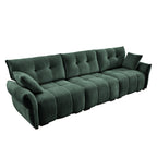 3-Seater Sofa Set with Pillows