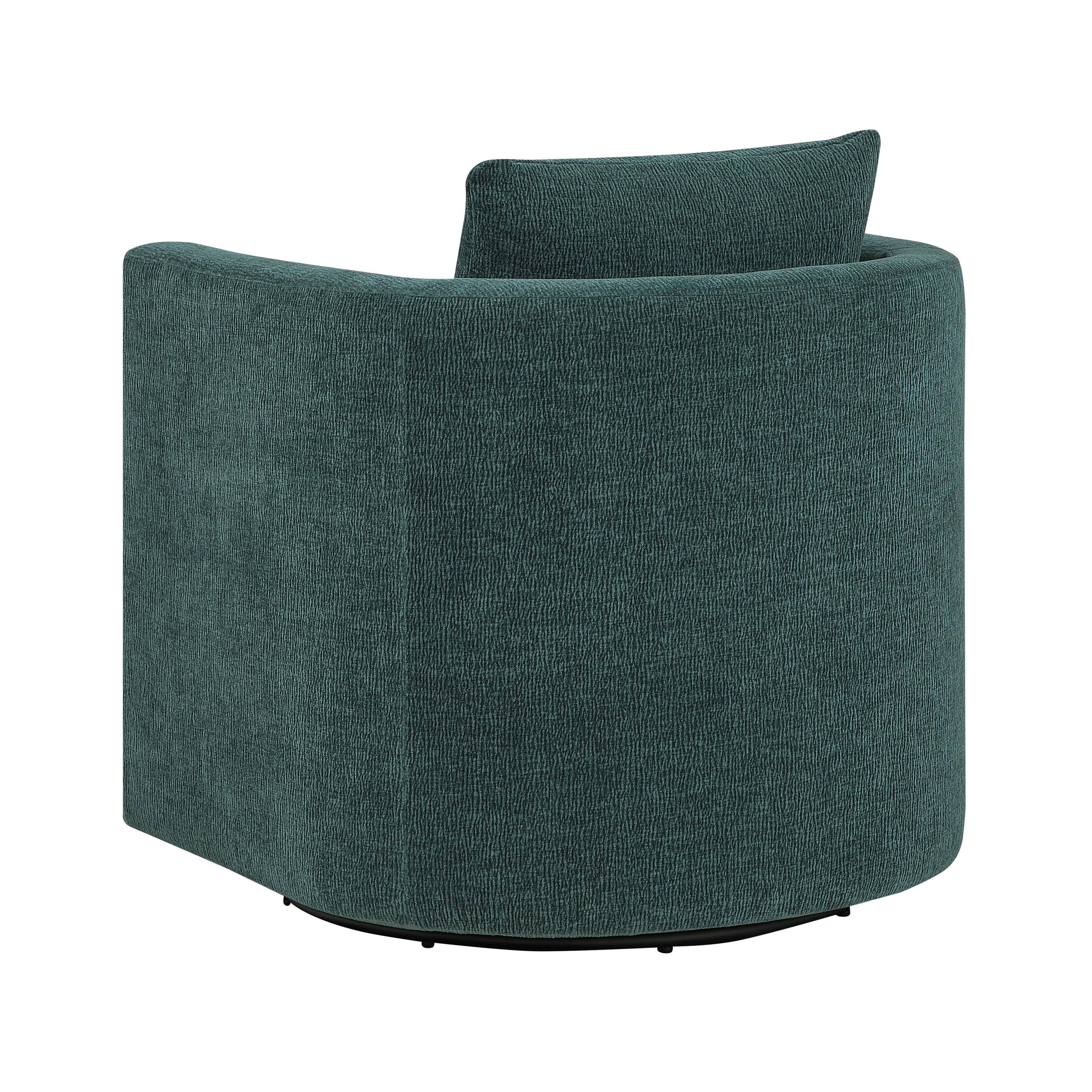 Sutton Peacock Swivel Barrel Chair