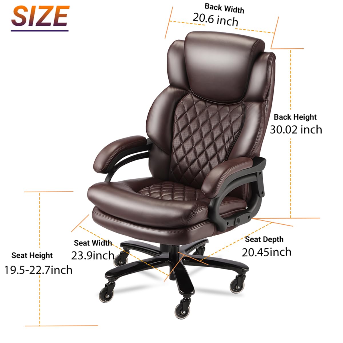 Big and Tall Office Chair for Heavy People