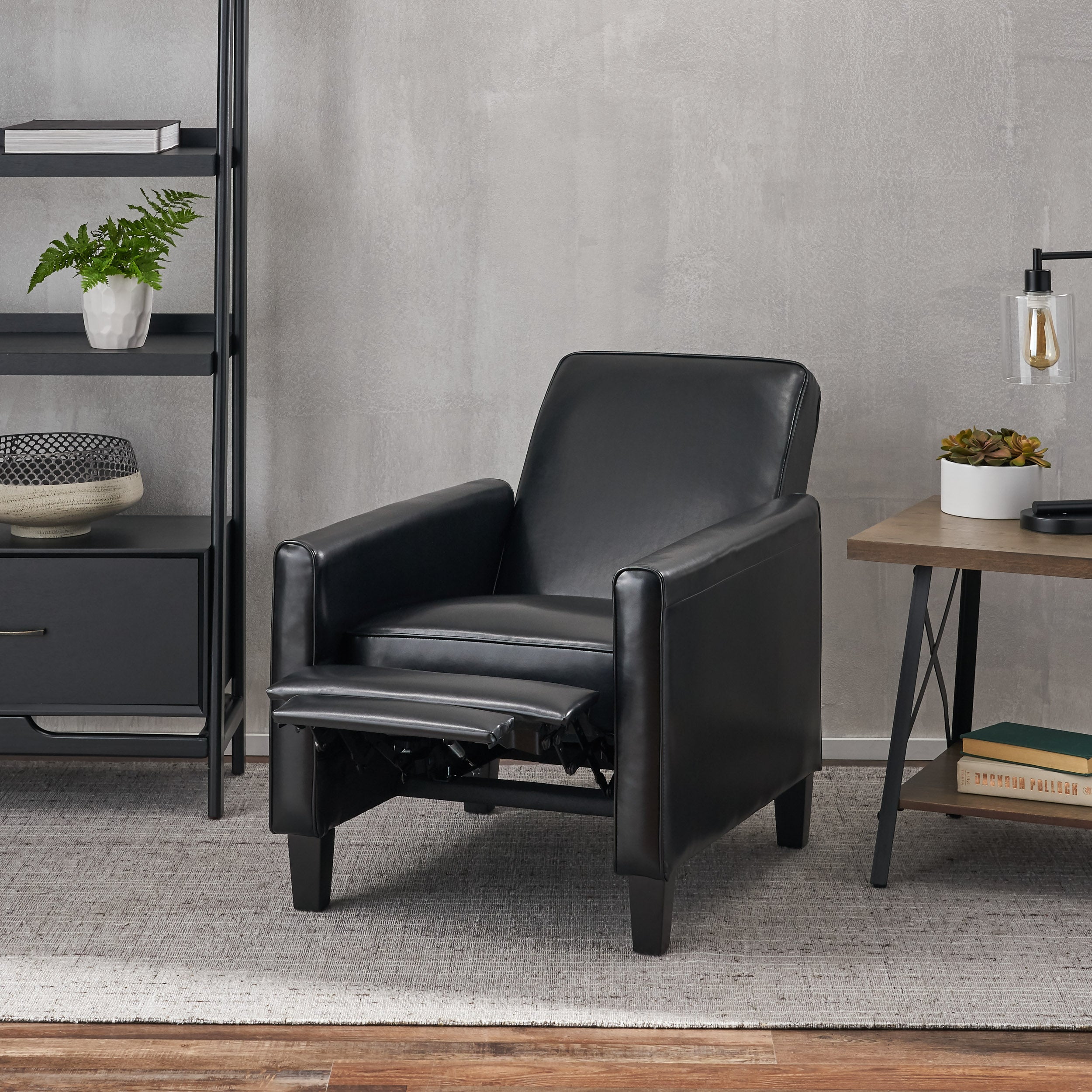 27.5" Push Back Recliner Chair