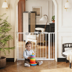 2 Pack 29.5-44.1" Wide Baby Gate for Stairs