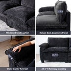 Luxury L Shape Sofa with Ottoman
