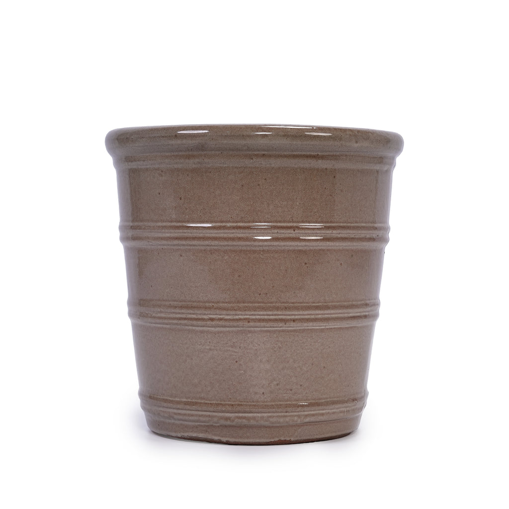 Handmade Ceramic Planter Set of 3, 16"/13"/10" Diameter