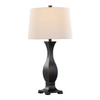 29" Contemporary Polyresin Table Lamp in Oil Rubbed Bronze