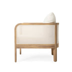 Outdoor Acacia Wood Patio Club Chair