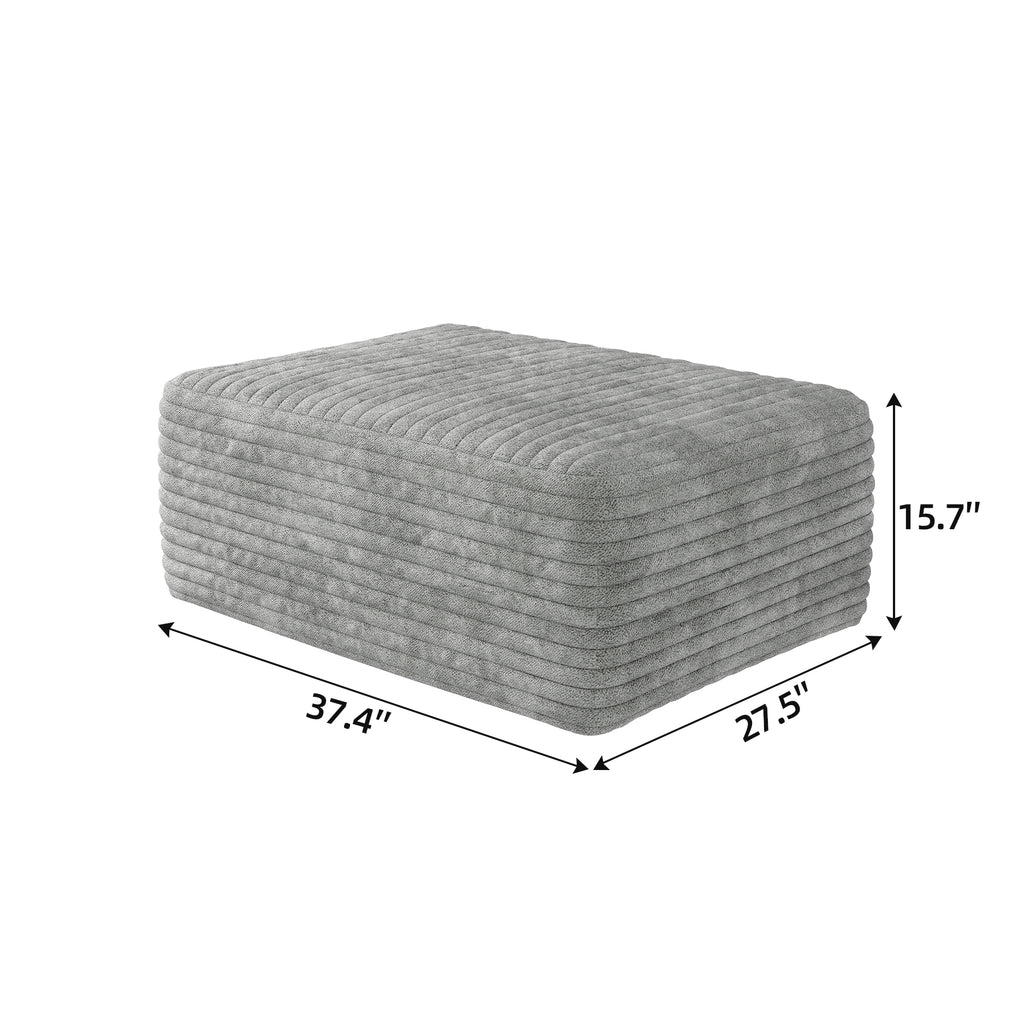 Y165 Ottoman - Grey