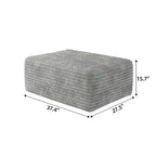 Y165 Ottoman - Grey