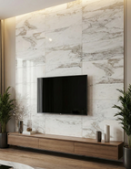 12x24 White Polished Marble Tile