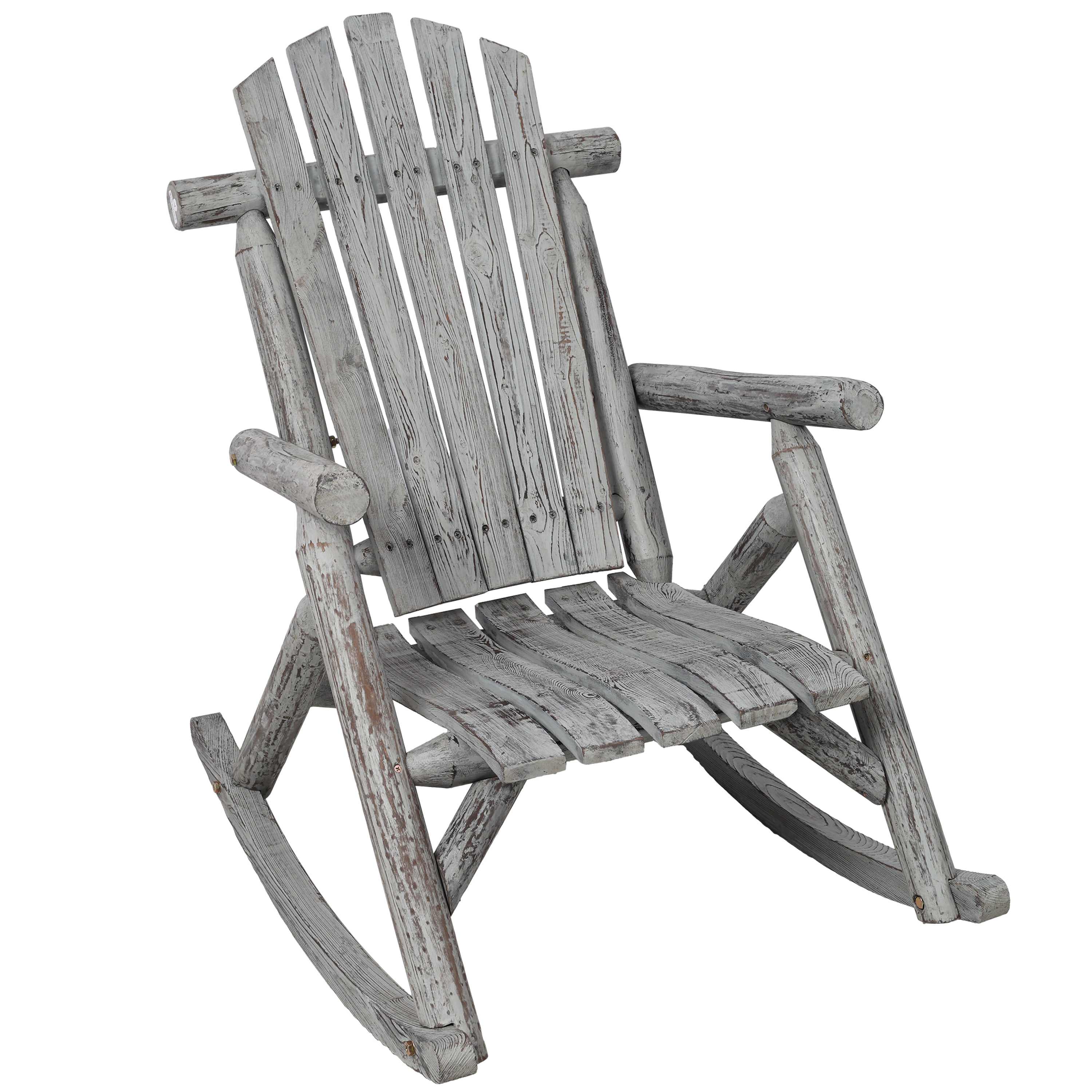 Wooden Porch Rocker Chair