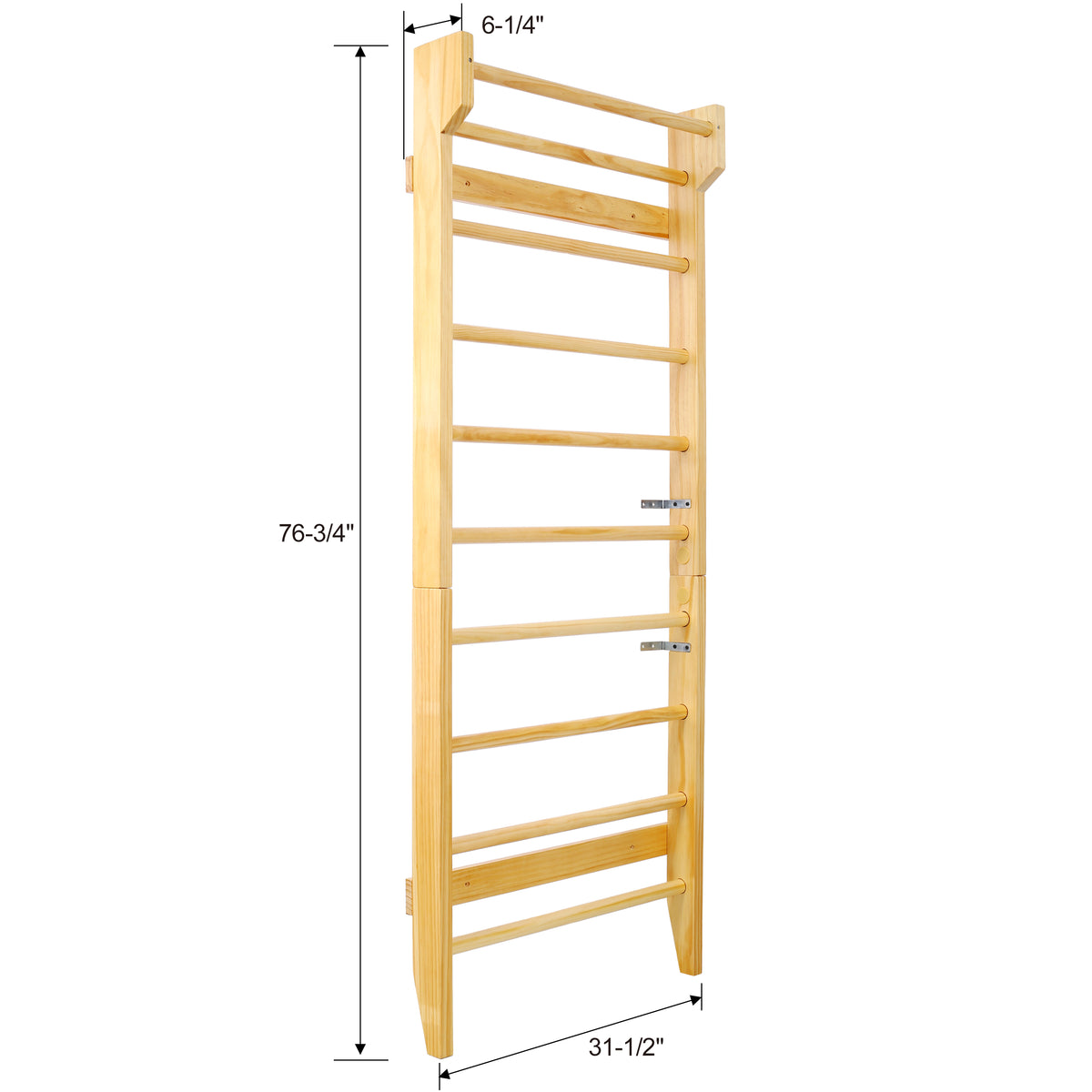 Gymnastics Wood Stall Bar - Multi-Use Swedish Ladder