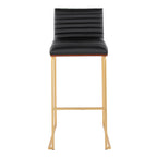 30" Contemporary Fixed-Height Barstool