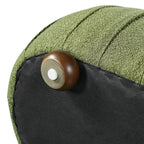 Upholstered Ottoman - Oval Shape