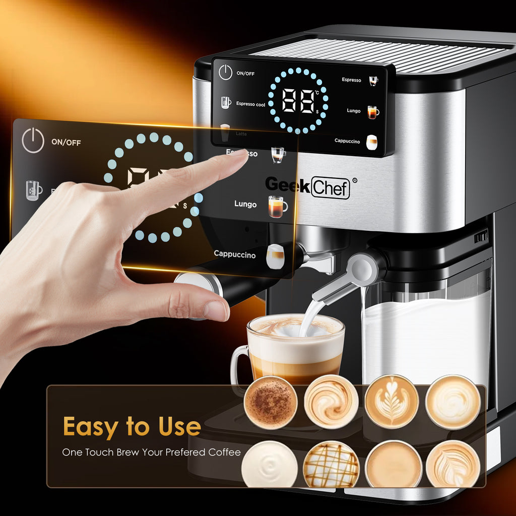 Geek Chef Espresso Machine