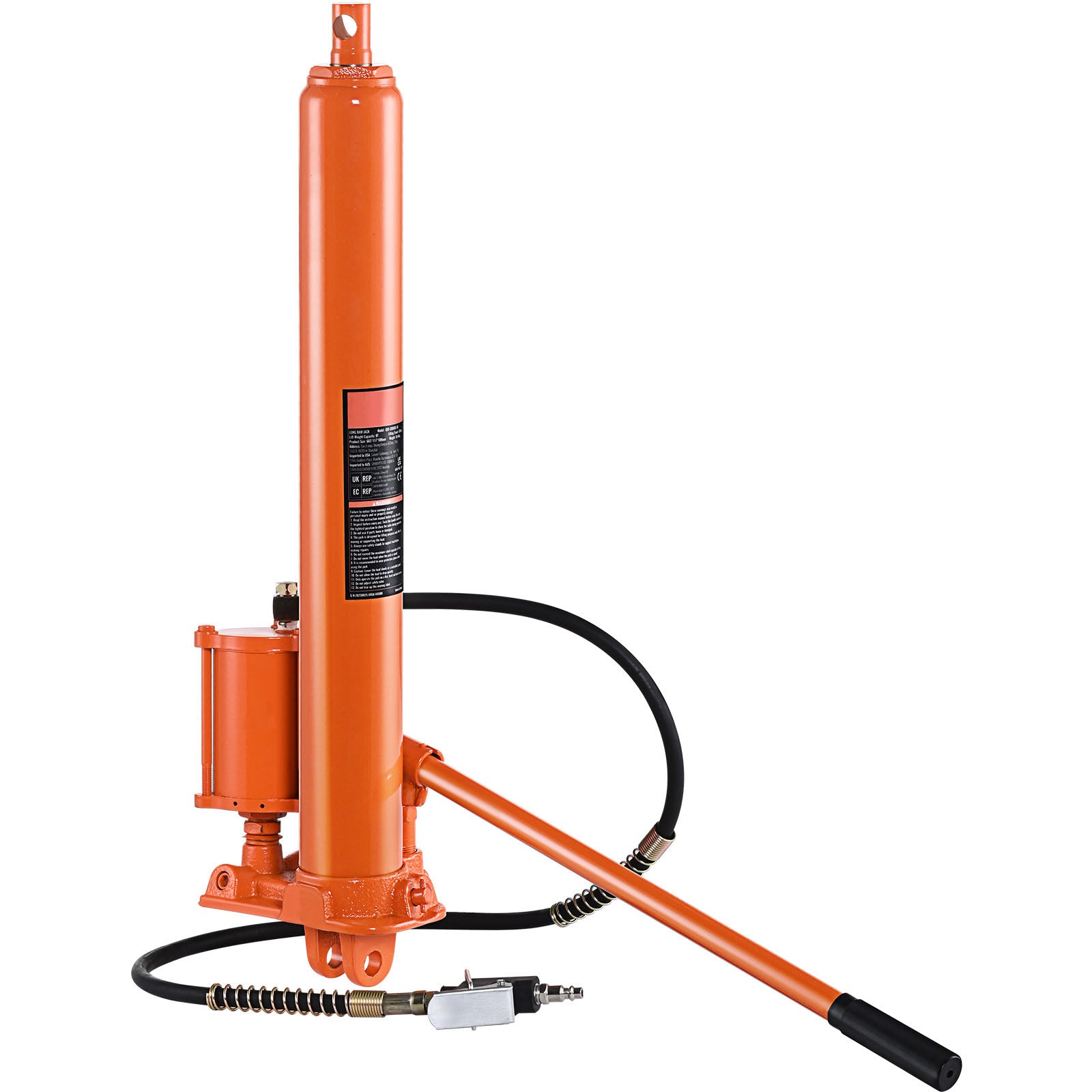 Hydraulic Long Ram Jack, 8 Ton Engine Hoist