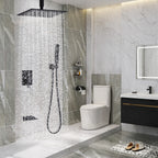 12 Inch Rainfall Shower Faucet Set