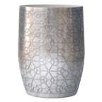 Johnsen 15 Inch Geometric Pattern Accent Table