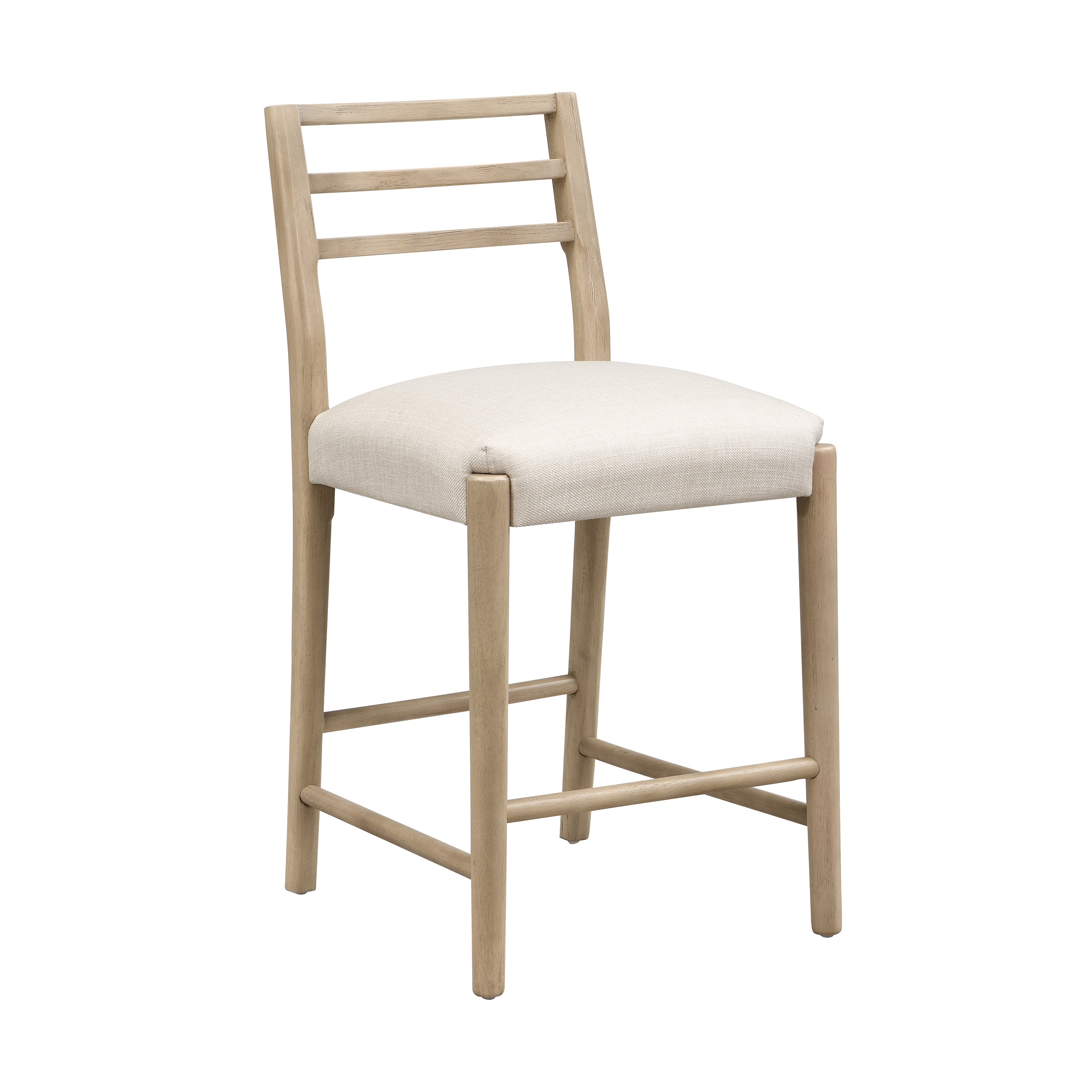 Counter Stool With Ladder Back (Set of 2)