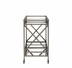 Kristensen Mirrored & Antique Kitchen Cart