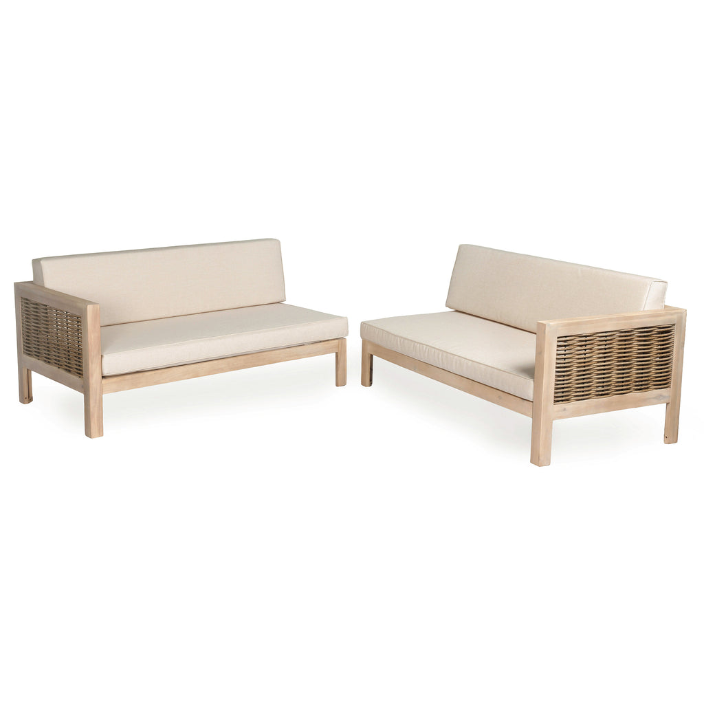 Emir Acacia 4 Seater Sofa Set