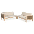 Emir Acacia 4 Seater Sofa Set