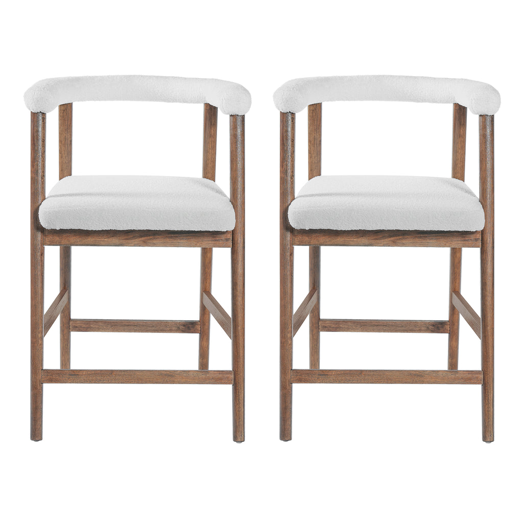 24.5'' Seat Height Bar Stools with Back