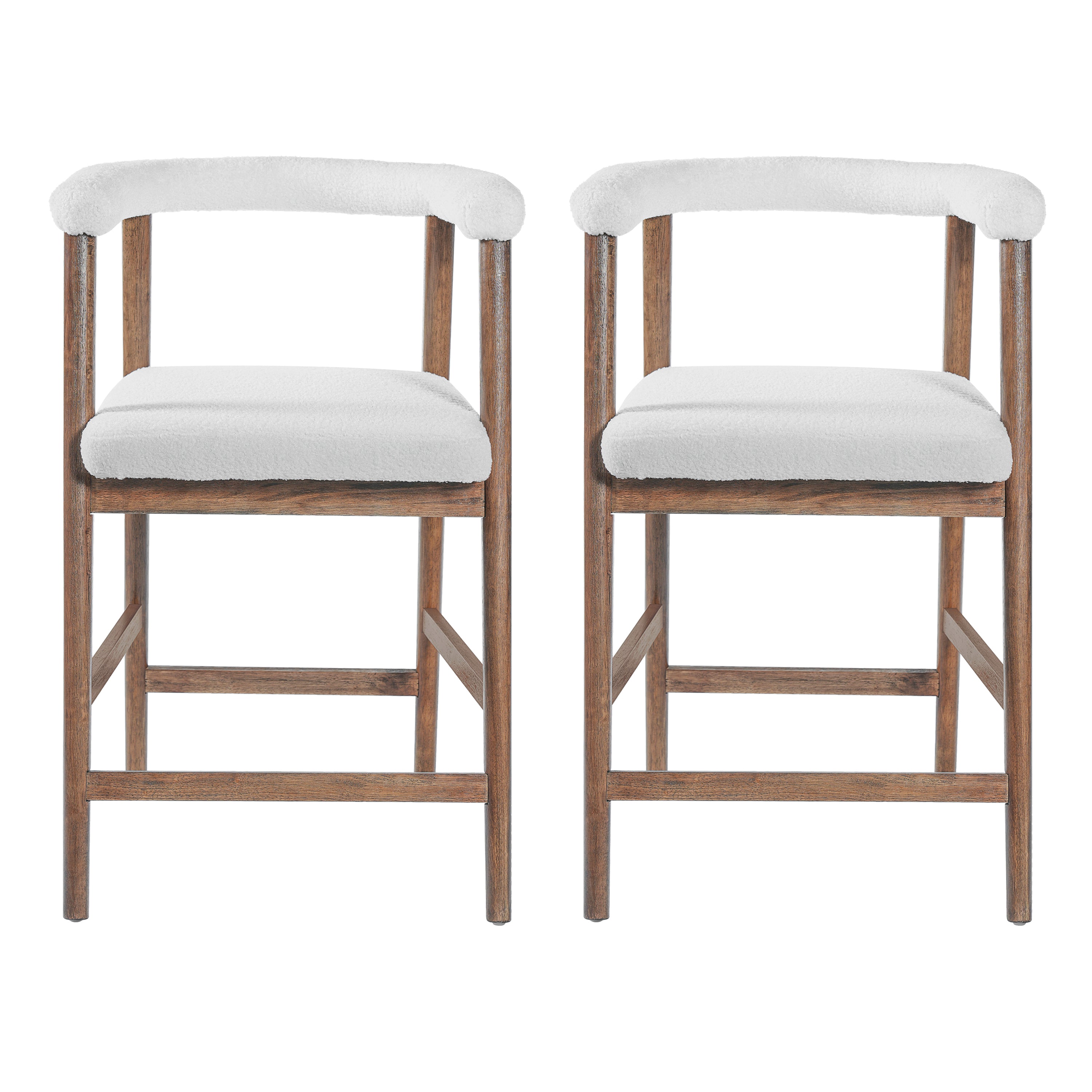 24.5'' Seat Height Bar Stools with Back