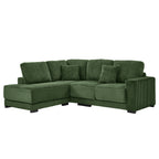 93" Sectional Sofa with Reversible Chaise Lounge