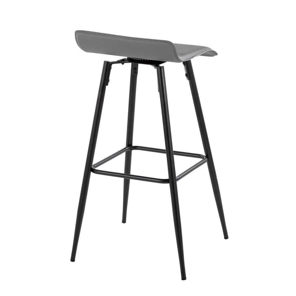 30" Contemporary Fixed-Height Bar Stool