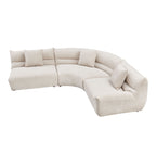 Modular Curved Sectional Sofa