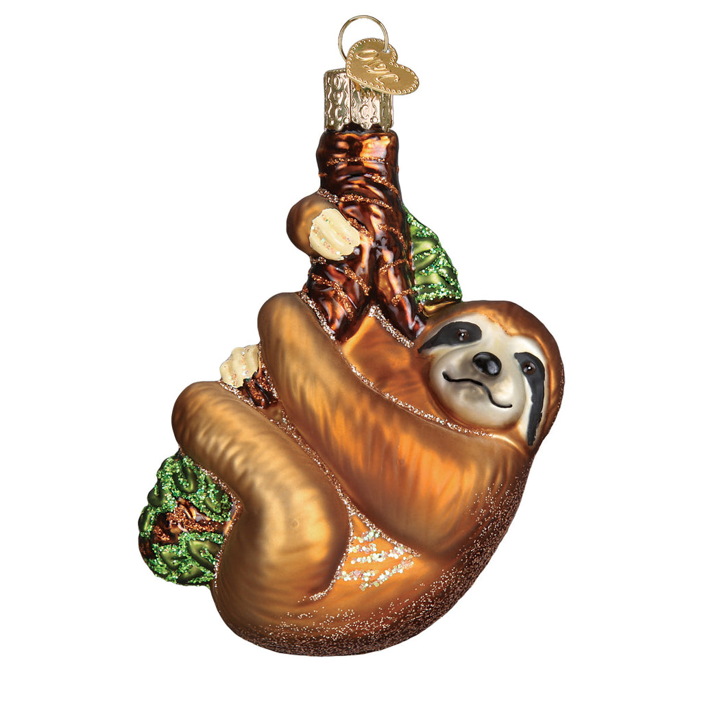 Christmas Sloth Ornament