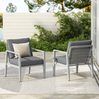 Set of 2 Patio Lounge Chairs