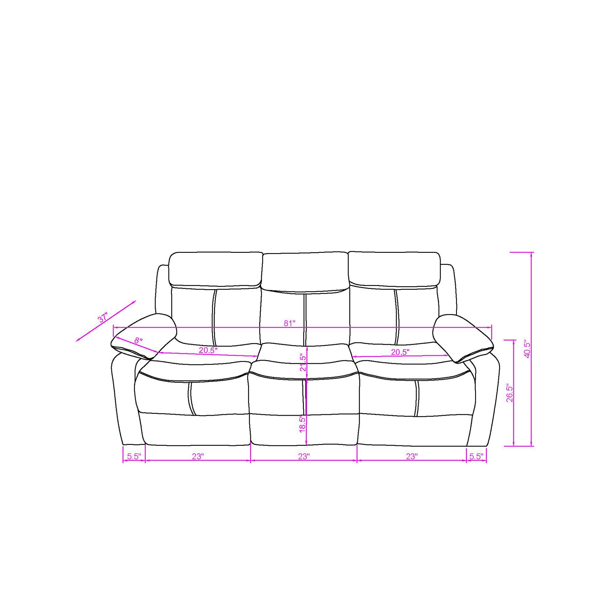 Blanche Sofa