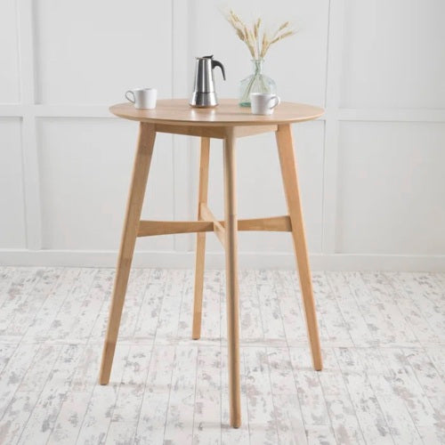 Mid-Century Modern Round Bar Table