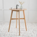 Mid-Century Modern Round Bar Table