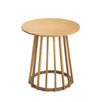 Outdoor 3-Piece Acacia Wood Dining Set
