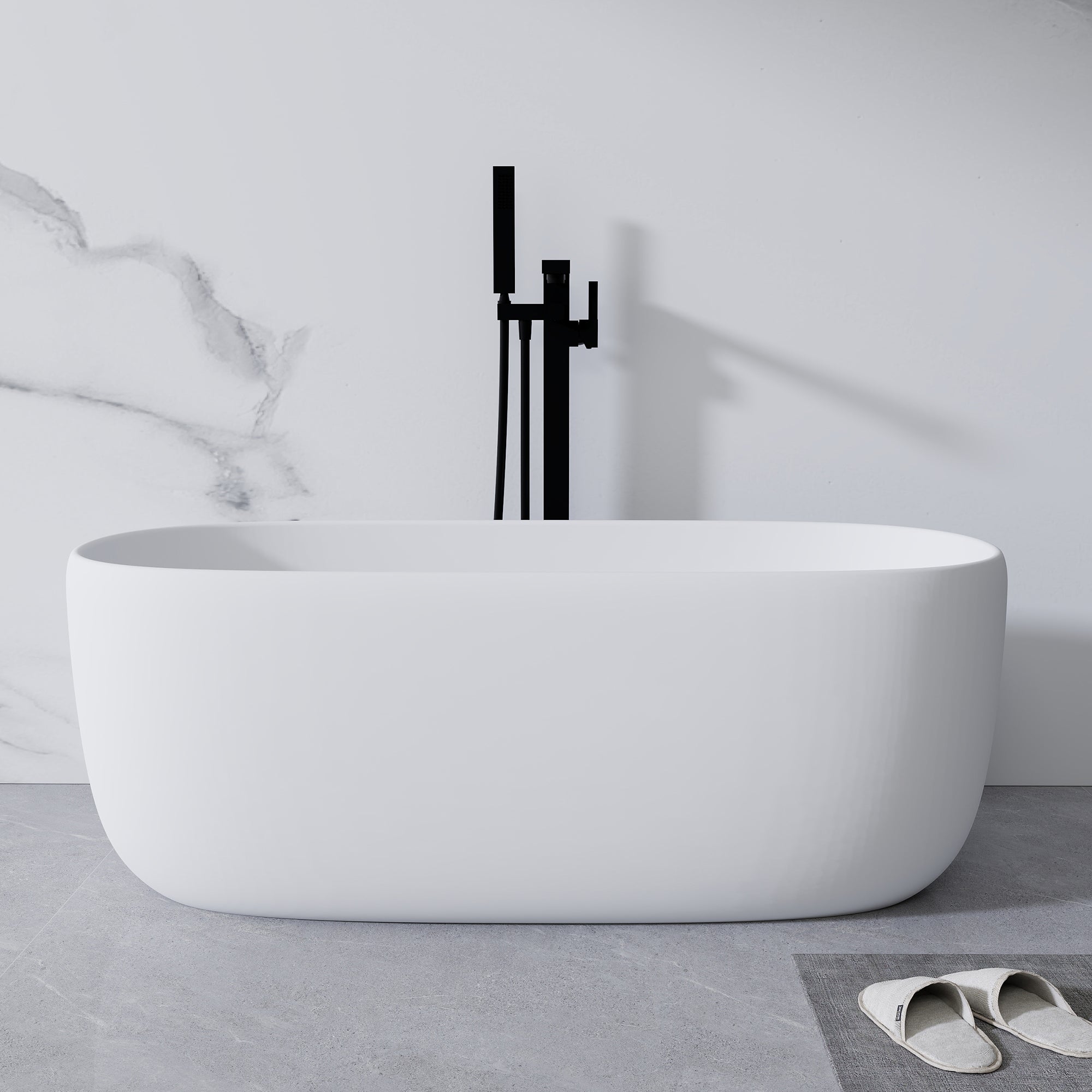 LILYA 51'' Freestanding Bathtub