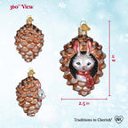 Piney Rabbit Ornament