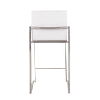 Contemporary High Back Counter Stool