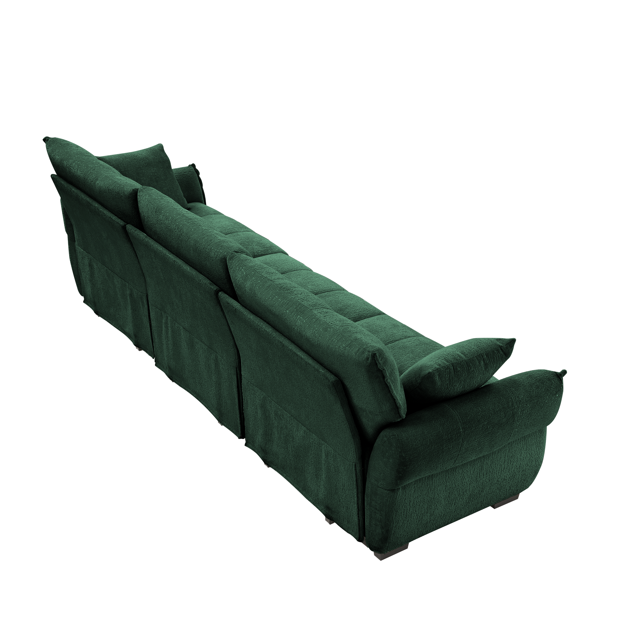 3-Seater Sofa Set with Pillows