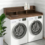 Washer Dryer Countertop with Non-slip Pads - Walnut