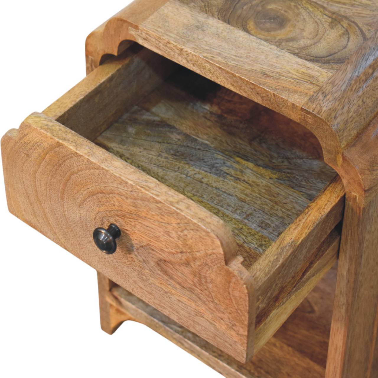 Newton Mini Oak-ish Nightstand