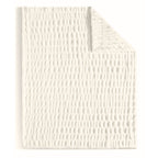 Rippled Faux Fur Throw Blanket