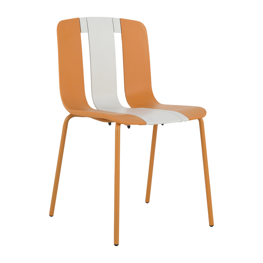 Summer 4-Pack Modern Striped Color Block Chairs