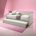 Jagger Fog Fabric Daybed With Trundle (Twin)