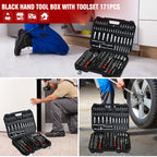 171-Piece Socket and Ratchet Wrench Tool Set